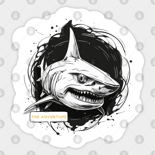 shark design VI Sticker by design19970